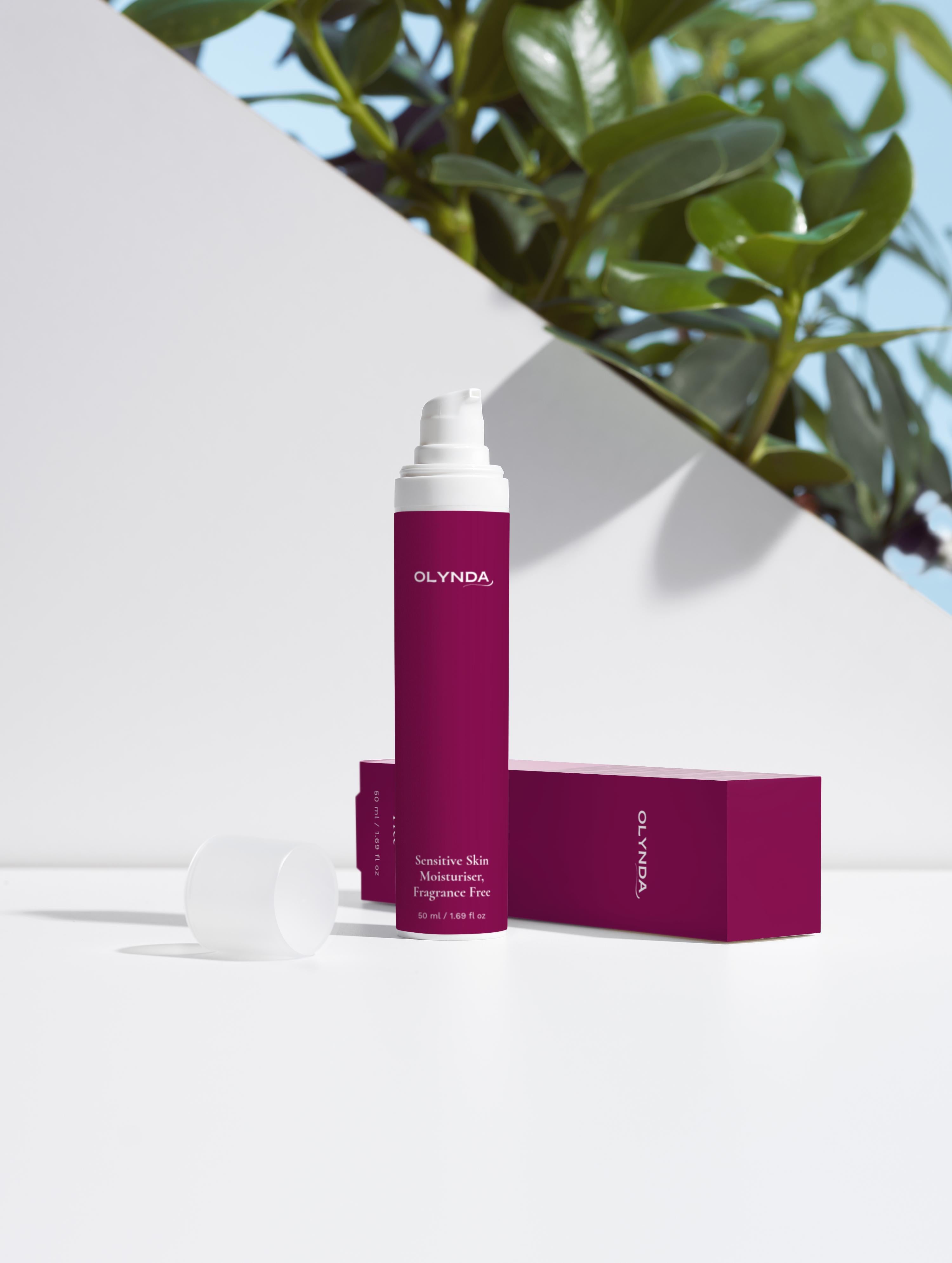 Sensitive Skin Moisturiser, Fragrance Free