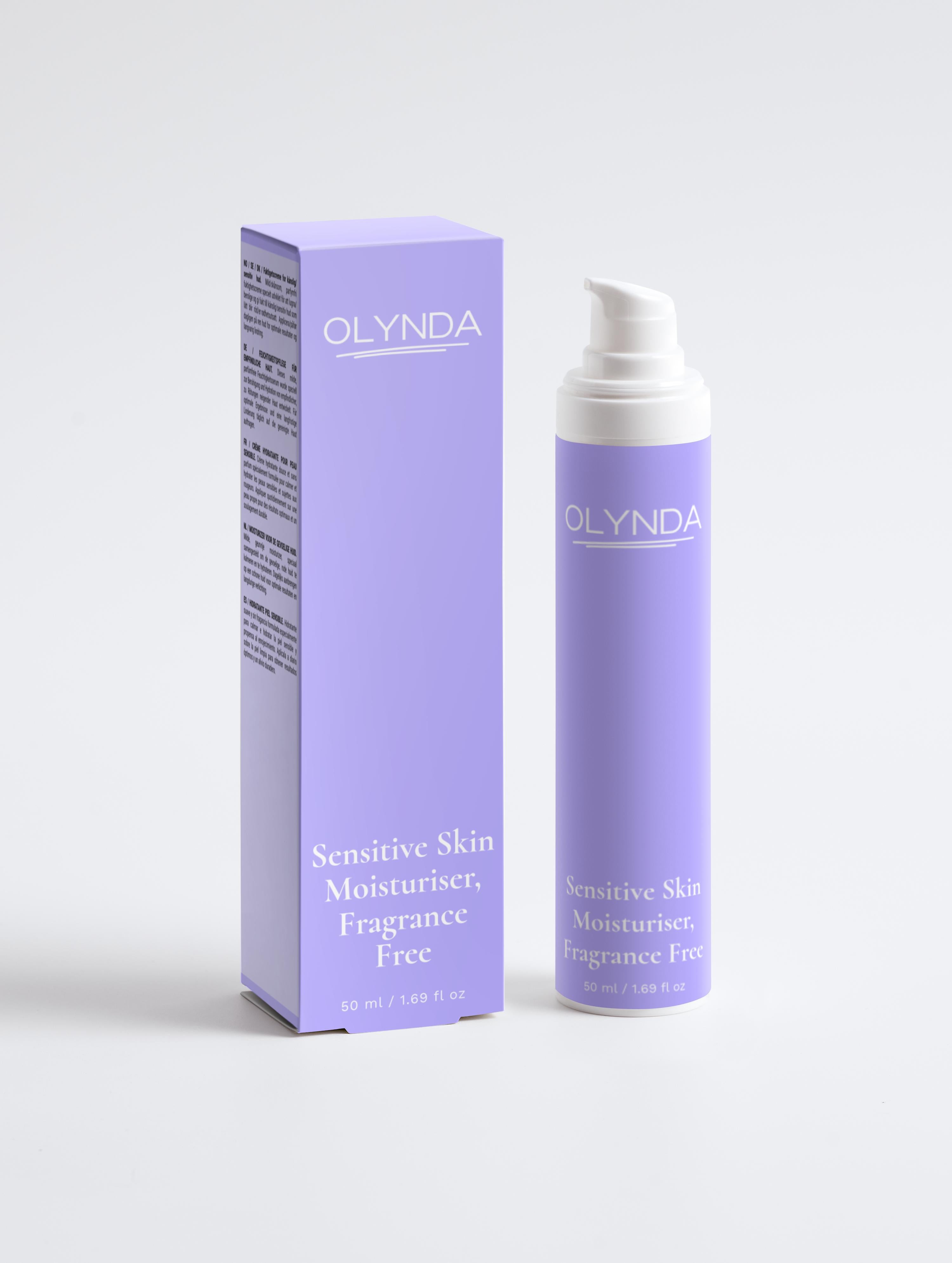 Sensitive Skin Moisturiser, Fragrance Free
