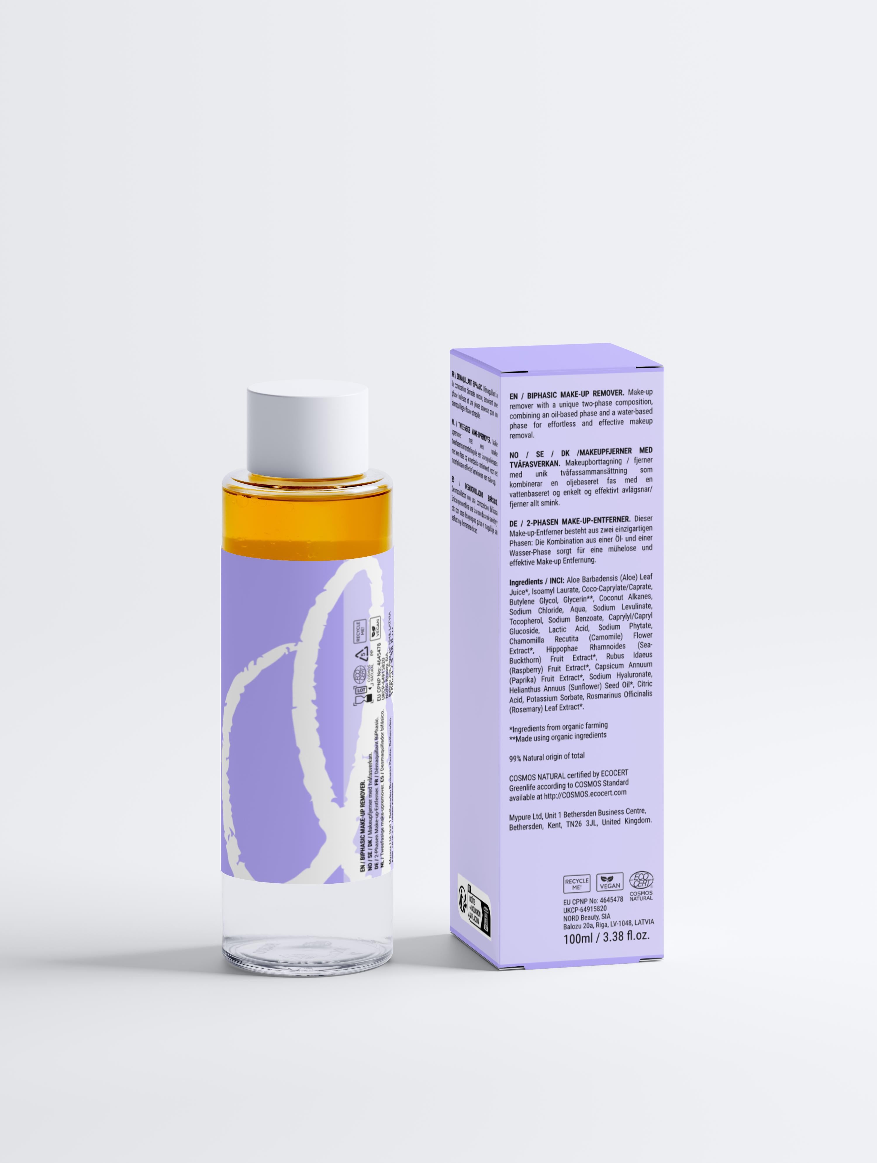 BiPhasic Make-up Remover, Fragrance Free