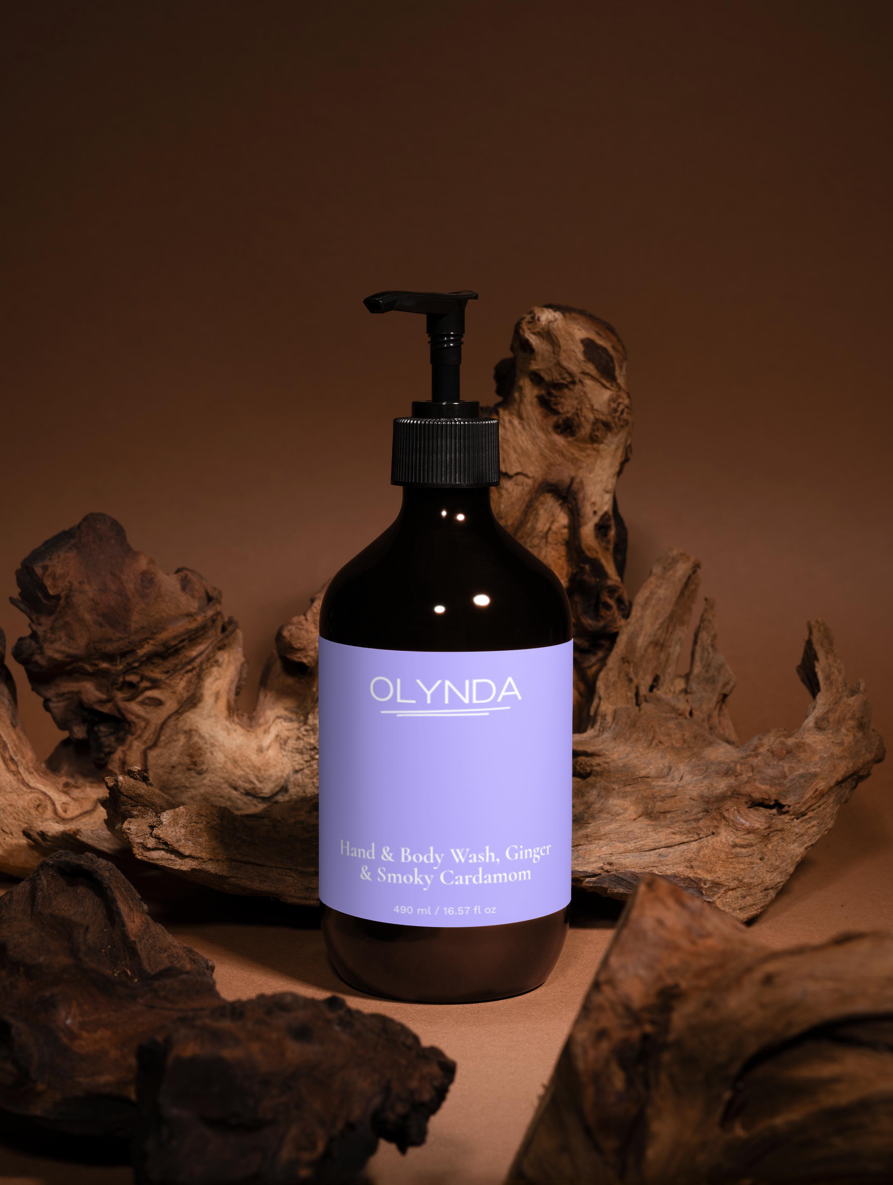 Hand & Body Wash, Ginger & Smoky Cardamom