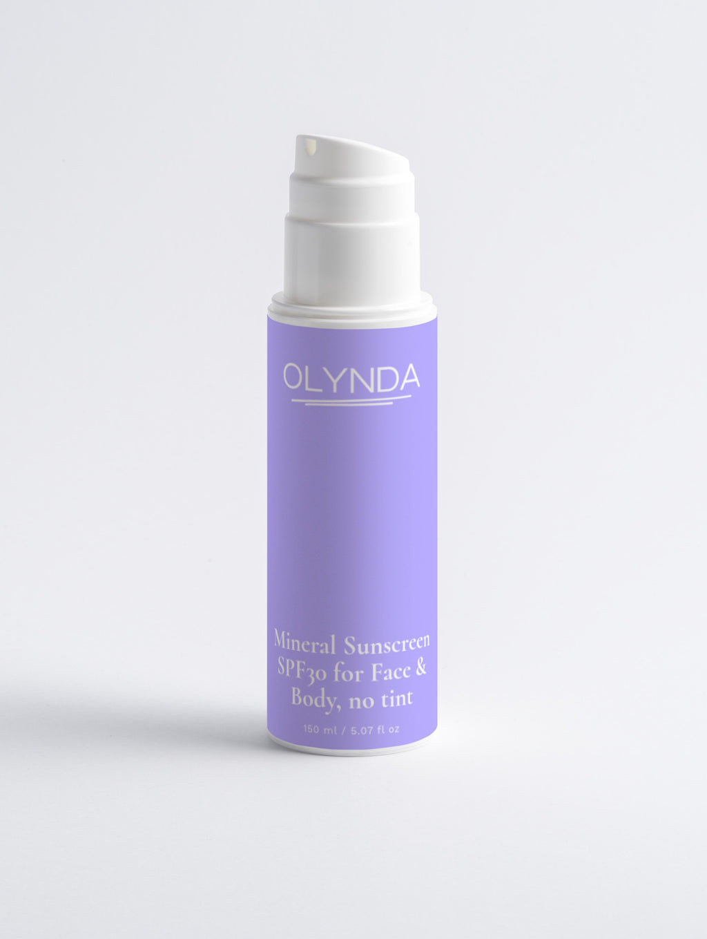 Mineral Sunscreen SPF30 for Face & Body, no tint