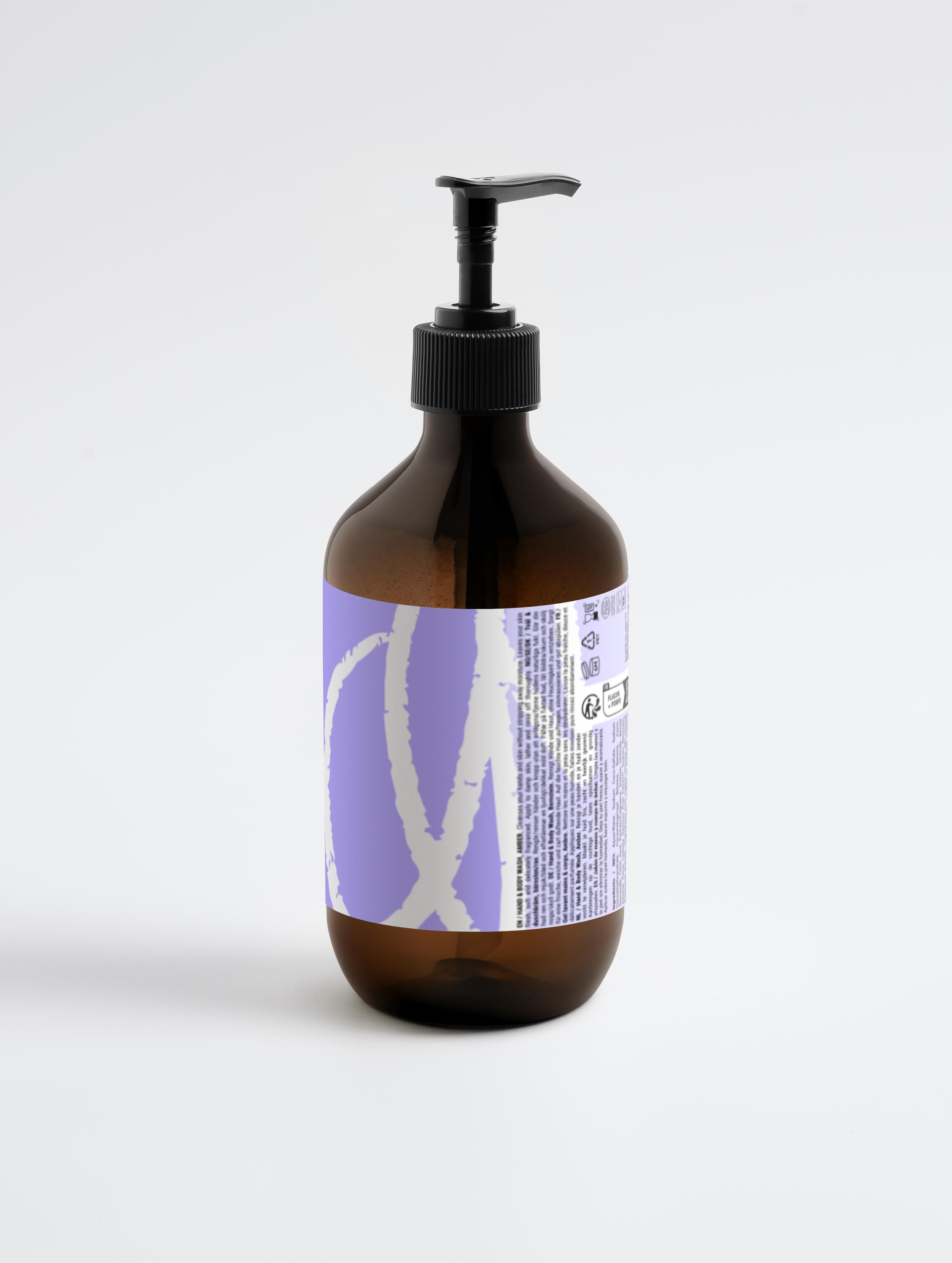 Hand & Body Wash, Patchouli & Amber Vanilla